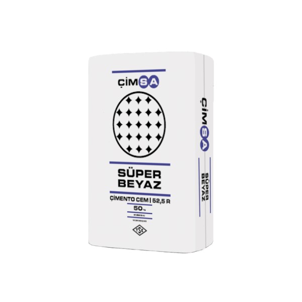 Süper Beyaz Çimento