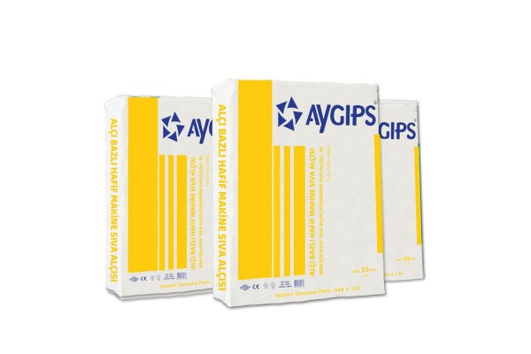 Aygips Hafif Makine Sıva Alçısı