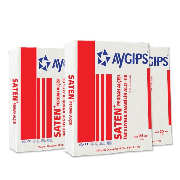 Aygips Saten Perdah Alçısı